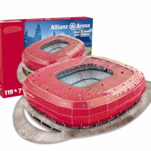 Nanostad Puzzle 3D, Allianz Arena Bayern Monaco di Giochi Preziosi