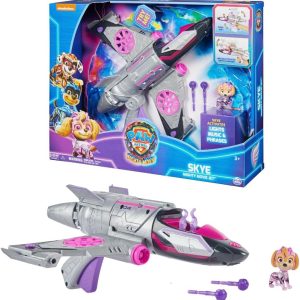 Paw Patrol, Mighty Jet di Skye, con Luci e Suoni, Ali Che Ruotano a 360, Spin Master 6067529