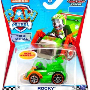 Spin Master Paw Patrol Rocky Ready Race Die Cast in Metallo