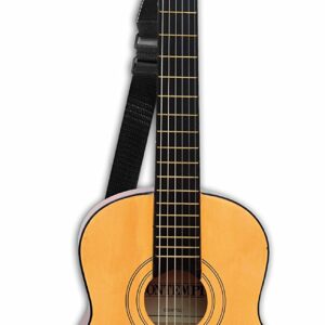NOVITA' Bontempi 21 7520 - Chitarra in Legno con Bretella, 75 cm
