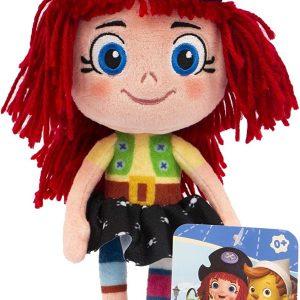 Pinocchio, Bambina Freeda Peluche 28 cm abbigliamento da piratessa con cappello, PNH09000 Giochi Preziosi