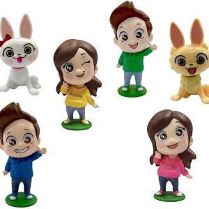 Giulive Giochi Preziosi Me Contro Te Confezione con 6 Mini Doll 6 cm lui e sofi + Ray + kyra