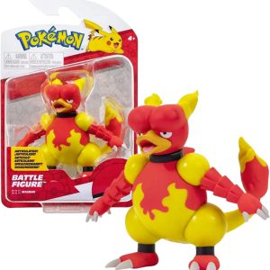 COLLEZIONE POKEMON Battle Figure Pack, Magmar 8 cm, PK010200