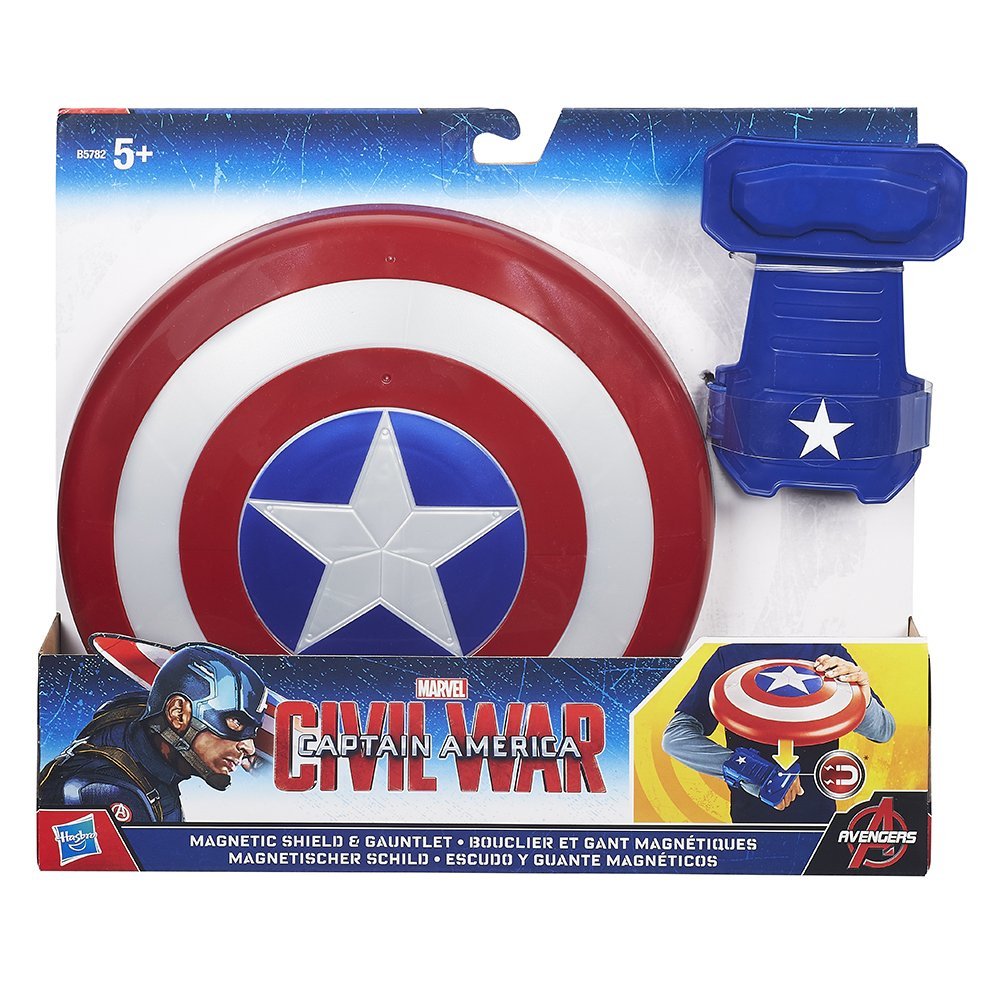 Captain America - Scudo Base con guanto magnetico