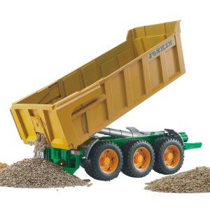 Bruder 02212 carellone 3 assi JOSKIN con vasca ribaltabile SCALA 1/16
