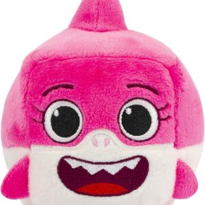 Baby Shark's big show - Mommy Shark cubo sonoro in peluche da premere per ascoltare l'allegra suoneria,Giochi Preziosi BAH14000