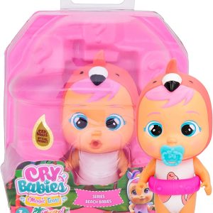 Cry Babies Magic Tears Tropical Beach Babies Fancy , Piange Lacrime Vere, IMC Toys 910355