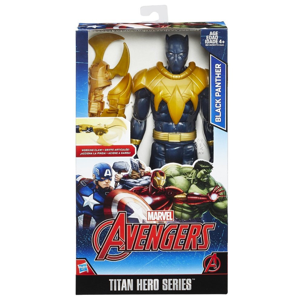 Avengers personaggio titan Black Panther da 30 cm Hasbro
