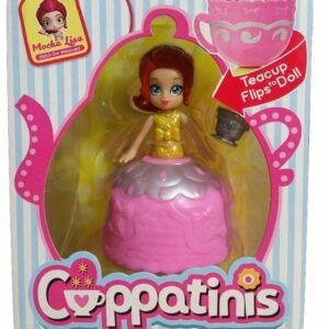 Cuppatinis Mini Doll   Cuppatinis Exclusive - Mocha Lisa - Teacup Flips to Doll  di Giochi Preziosi