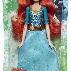 Hasbro Disney Princess- Shimmer Merida Bambola, Multicolore, E4164ES2