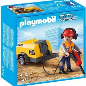 Playmobil 5472 - Operaio con martello pneumatico