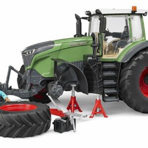 Bruder 04041 - Trattore Fendt 1050 Vario con attrezzatura meccanici e officina