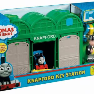 Trenino Thomas Fisher Price La Stazione delle Chiavi di Knapford di Mattel X0629