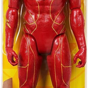 The Flash, Personaggio Flash 30 cm con decorazioni originali del film The Flash e 11 punti di articolazione, dai 3 Anni, 6065486 Spin Master