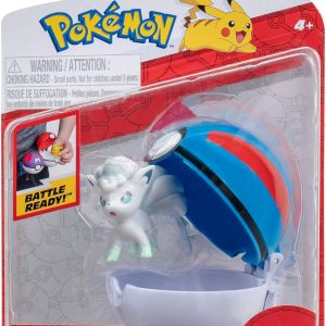 Pokemon Alolan Vulpix 5 cm e Super Ball, PK160400