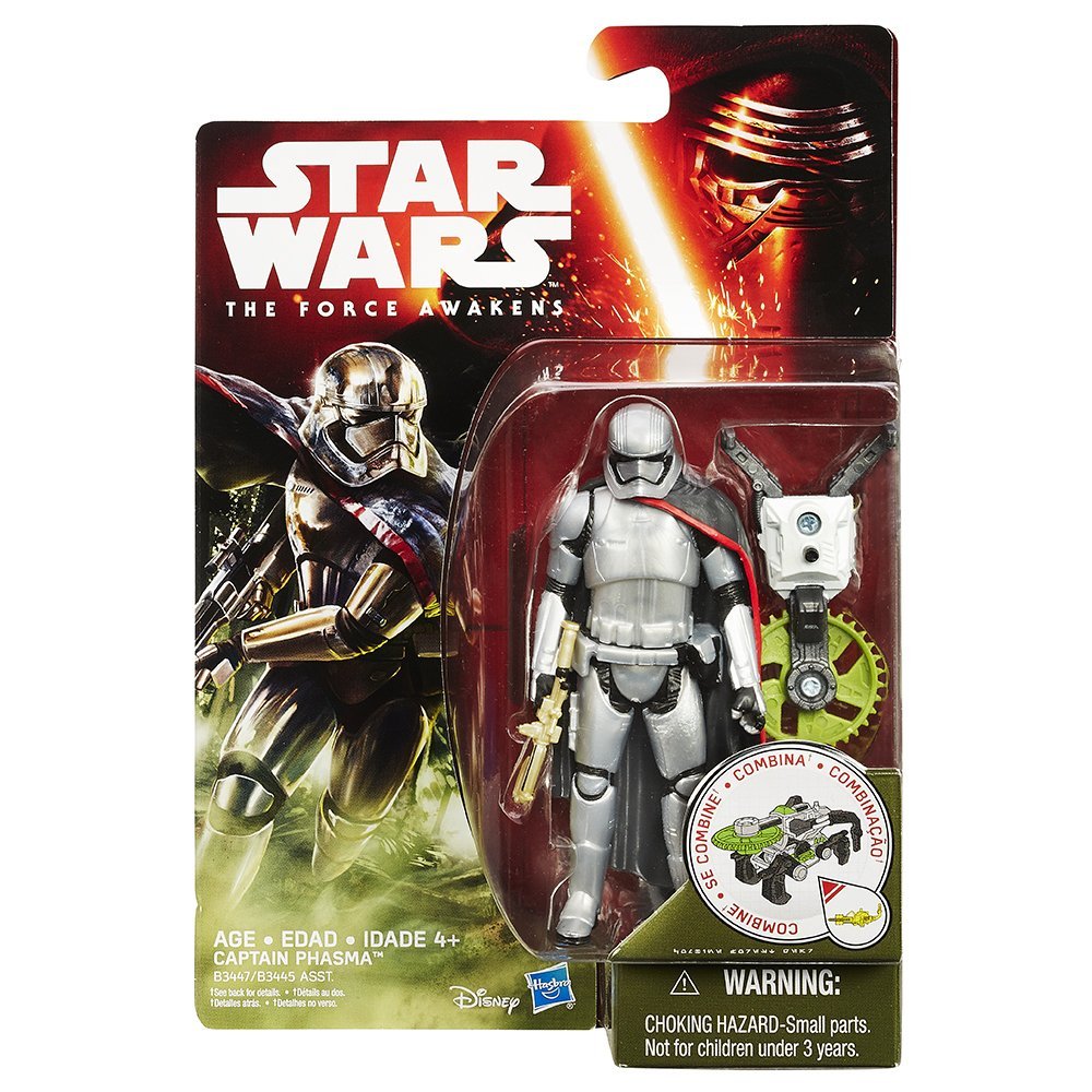 Star Wars : The Force Awakens, Captain Phasma 10 cm di Hasbro B3447-B3445