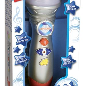 Microfono Karaoke con Registrazione vocale e Riascolto di Bontempi 41 2710