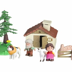 Mini bambola Heidi - Miini  Mondo Playset di Famosa 700012781
