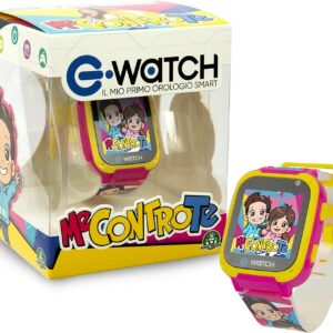 E-Watch - Me Contro Te, playwatch per bambine, orologio con tante funzioni, Giochi Preziosi EWM00000