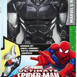 Spiderman Sinister 6, Titan Hero personaggio Deluxe Rhino 30 cm, Hasbro B5756-B6389