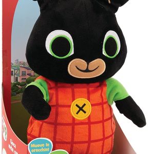 Bing Peluche 36 cm Parla e Balla, Premi la Manina per Attivare la Musica, con 4 musiche diverse, Giochi Preziosi BNG33000