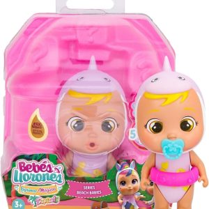 Cry Babies Magic Tears Tropical Beach Babies Finny , Piange Lacrime Vere, IMC Toys 910447