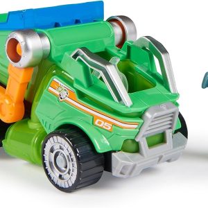 Paw Patrol,Camion dei Rifiuti di Rocky The Mighty Movie, con Luci e Suoni, Spin Master 6067508