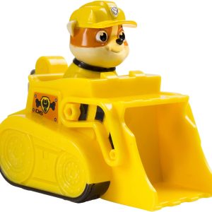 Paw Patrol, La Squadra dei Cuccioli Rescue Racers Rubble Mini Veicolo, Spin Master 6040907
