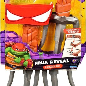 Ninja Reveal Roleplay, armi pugnali da combattimento di Raffaello, Giochi Preziosi TU806000