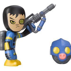 MUTANT BUSTERS PERSONAGGIO SHOOTER CIRCA 7-10 CM