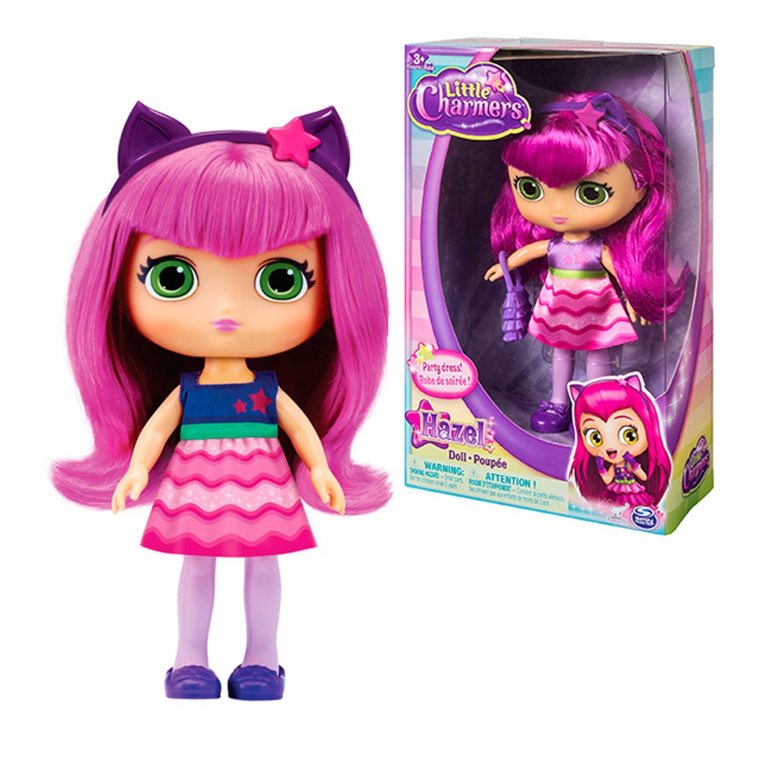LITTLE CHARMERS BAMBOLA HAZEL 19CM DI SPINMASTER 20072875
