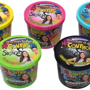 Me Contro Te MisterySlime Nuovissimo Serie Completa 5 barattoli 1 x Colore …