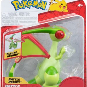 COLLEZIONE POKEMON FLYGON BATTLE FIGURE - Figura da battaglia Flygon da 10 cm con funzione, PK030400