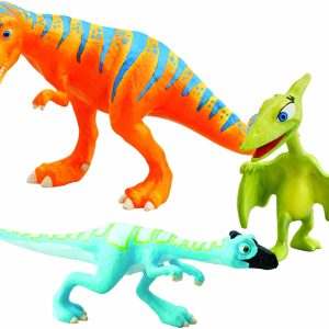 Il Treno dei Dinosauri, Confezione da Tre Figure - Signora Pteranodon, Boris & Oren di Tomy