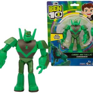 Ben 10 Omni-Metallic Diamondhead figura articolata di Giochi Preziosi BEN66200