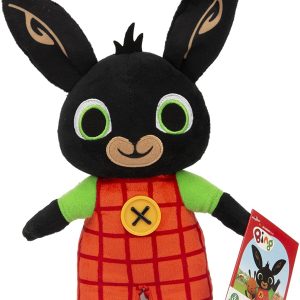 Bing Peluche, 23 cm circa con orecchie scrocchianti, Giochi Preziosi BNG01D03