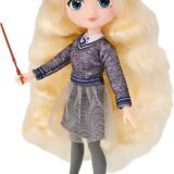 Harry Potter bambola articolata di Luna Lovegood 20 cm, con bacchetta e divisa di Hogwarts - immagine 2