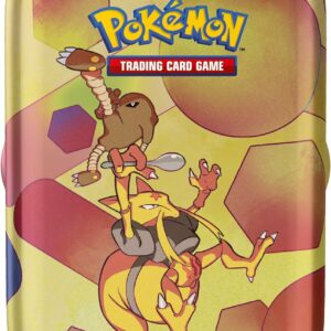 Pokémon Mini Tin Scarlatto e Violetto-151, Miniscatola da collezione del GCC Kadabra in italiano