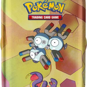Pokémon Mini Tin Scarlatto e Violetto-151, Miniscatola da collezione del GCC Magneton in italiano