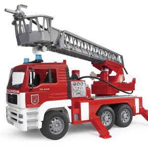 Bruder 02771, MAN, Autopompa Vigili del Fuoco con luci e suoni scala 1/16