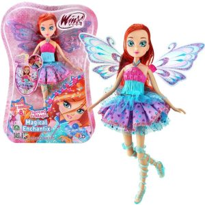 Winx Club Bloom Bambola Magical Enchantix Spinning  di Giochi Preziosi WNX65000