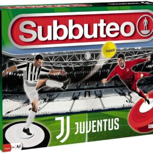 Subbuteo Playset Juventus con 2 Squadre Tappeto Gioco, 2 Porte, Pallone Giochi PreziosI BBT06000