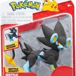 COLLEZIONE POKEMON LUXRAY BATTLE FIGURE - Figura da battaglia Luxray da 10,5 cm con funzione, PK030400