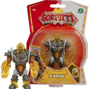 Gormiti S3 Personaggio Alpha Karak  8 cm, Giochi Preziosi GRA20100