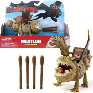 Dragons - Action Dragon Meatlug  Spike Blast,6037422 Spin Master