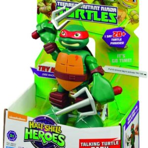Turtles Raph Half-Shell Heroes Talking Tech Figure RAFFAELLO