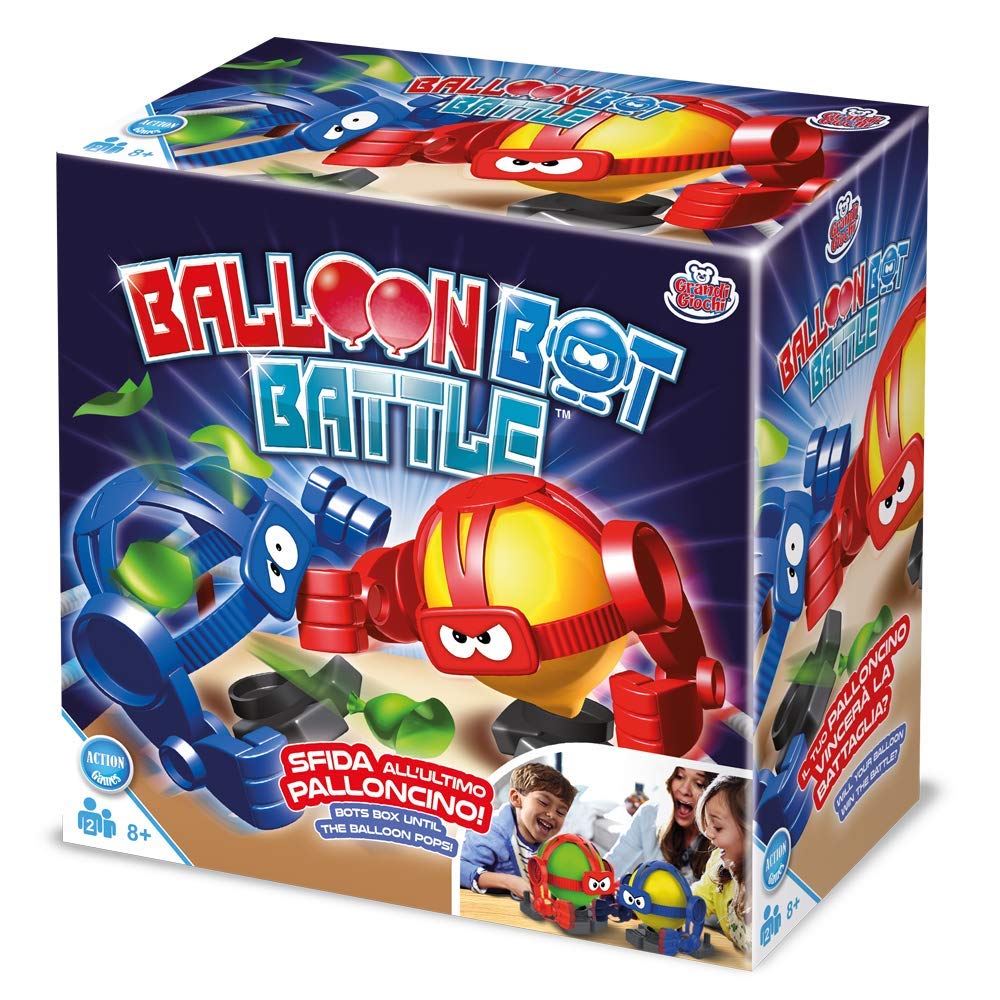 Balloon Bot Battle, gioco di società di Grandi Giochi GG01313
