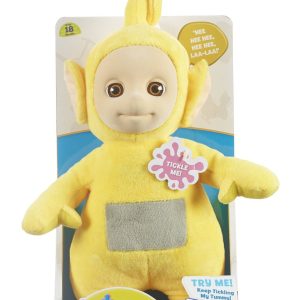 Teletubbies peluche solletichini - Laa-Laa ride se le fai il solletico di Giochi Preziosi TLB01000