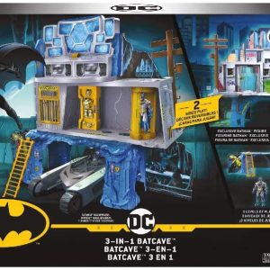 BATMAN Playset Batcaverna 3 In 1 di Spin Master 6058292