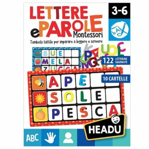 Headu Lettere e Parole Montessori, HEADU IT20515